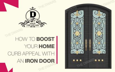 Boost your home curb appeal with iron door
